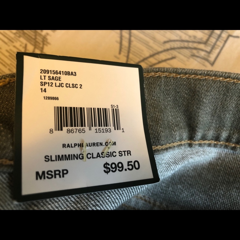 Woman’s Designer Jeans - runs small (size 12 fit) - Picture 3 of 5
